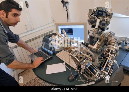 Lira-Lab dell Università di Genova (Italia), Laboratorio di Advanced Robotics integrata Foto Stock