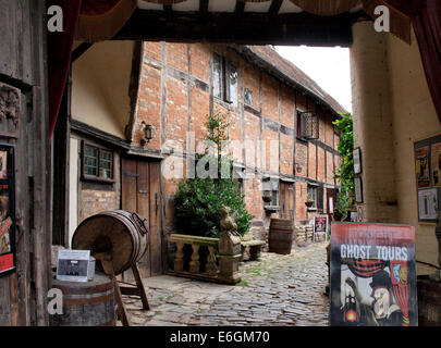 Tudor Mondo, premiato museum, Stratford-upon-Avon, Warwickshire, Regno Unito Foto Stock