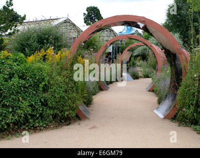 Stratford-Upon-Avon Butterfly Farm ingresso, Warwickshire, Regno Unito Foto Stock