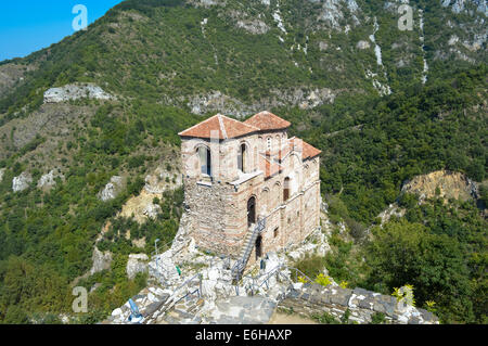 Asenov Fortezza, antica chiesa Foto Stock