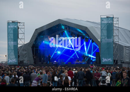 Southsea, Regno Unito, 24 Agosto, 2014. Vittorioso Festival - Domenica, Southsea, Hampshire, Inghilterra. Credito: MeonStock/Alamy Live News Foto Stock