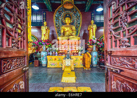 Tempio Hongfu santuario di Guiyang, Cina Foto Stock