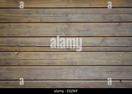 Sfondo costituito ​​of disposti orizzontalmente boards Foto Stock