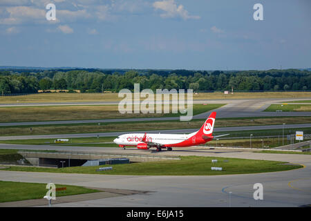 Aeroporto di Monaco II, Franz-Josef-Strauss, Erding, Baviera, Germania, Europa Foto Stock