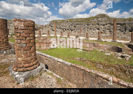 L'Europa, Portogallo, Conimbriga, I secolo d.c. il sito romano, Casa attribuita a Cantaber Foto Stock