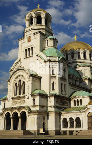 St Alexander Nevski Cattedrale, Sofia, Bulgaria. Foto Stock