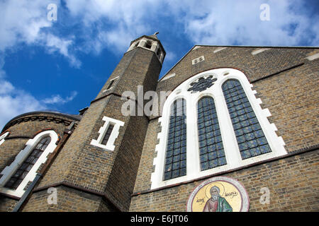 Sant'Andrea Cattedrale greco-ortodossa in Kentish Town, Londra Foto Stock