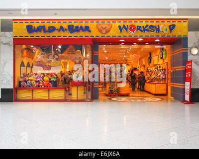 La parte anteriore di un build A Bear Workshop Foto Stock