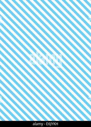 Senza giunzioni, continuo, a strisce diagonali sfondo in blu e bianco. Foto Stock