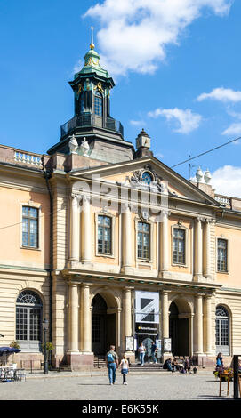 Accademia Svedese delle Scienze, Svenska Akademien, ex edificio dello stock exchange, BÖRSHUSET, Stortorget square, centro storico Foto Stock