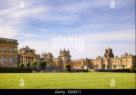 Il Palazzo di Blenheim e. Woodstock, Oxfordshire, Inghilterra. HDR Foto Stock