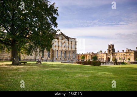 Il Palazzo di Blenheim e. Woodstock, Oxfordshire, Inghilterra. HDR Foto Stock