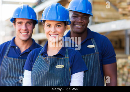 Gruppo di archivio per il fai da te i lavoratori close up Foto Stock