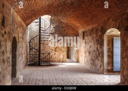 Fortaleza Ozama, Torre De Homenaje, XVI secolo, Zona Colonial, Sito Patrimonio Mondiale dell'Unesco, Santo Domingo, Repubblica Dominicana, Foto Stock