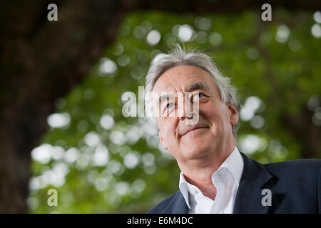 Edimburgo, Scozia, Regno Unito. 24 Ago, 2014. Max Egremont, biografo e romanziere, all'Edinburgh International Book Festival 2014. Edimburgo, Scozia. 24 agosto 2014 Credit: GARY DOAK/Alamy Live News Foto Stock