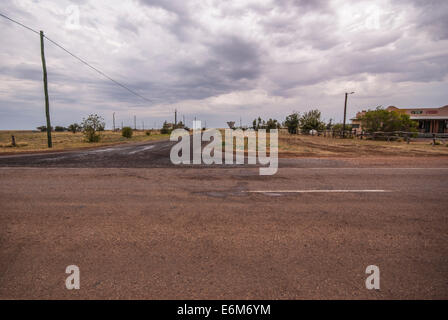 Aborigeno CREEK HOTEL, McKINLAY, a nord-ovest del Queensland, QUEENSLAND, Australia, pub, LANDSBOROUGH MATILDA AUTOSTRADA Foto Stock