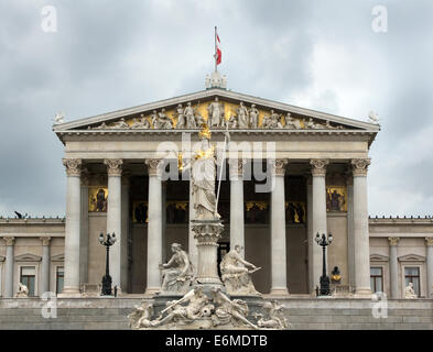 Parlamento austriaco a Vienna Foto Stock