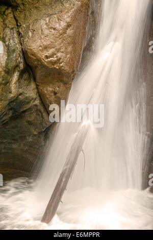 Una cascata a Bärenschützklamm, Austria. Foto Stock