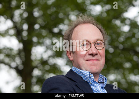 Edimburgo, Scozia, Regno Unito. Il 25 agosto, 2014. Ben Macintyre, autore, storico, recensore e opinionista, all'Edinburgh International Book Festival 2014. Edimburgo, Scozia. 25 agosto 2014 Credit: GARY DOAK/Alamy Live News Foto Stock