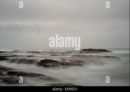 Mare al mattino, Shirahama, prefettura di Wakayama, Giappone Foto Stock