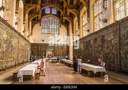 La Grande Hall Hampton Court Palace Londra Inghilterra REGNO UNITO GB EU Europe Foto Stock