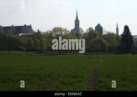 Bautzen, Alta Lusazia sassone, Germania. Foto Stock