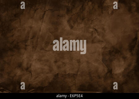 Carta sgualcita superficie è scura Foto Stock