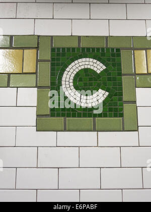 Canal Street Subway Station, NYC, STATI UNITI D'AMERICA Foto Stock