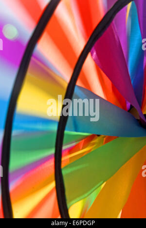 Multi colore immagine astratta di un giocattolo per i bambini per la vendita in un negozio a Jard sur Mer. Foto Stock