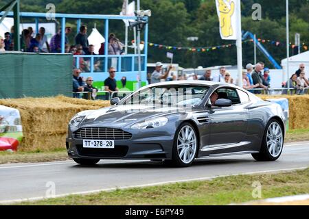 James Bond Aston Martin DBS da Casino Royale a Chris Evans' CarFest Sud in aiuto dei bambini in stato di necessità Foto Stock