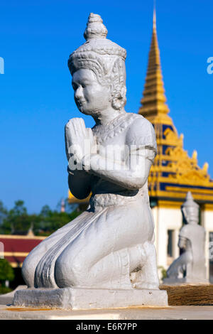 Il Palazzo Reale di Phnom Penh, Cambogia Foto Stock