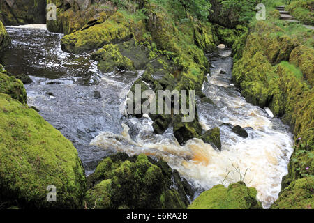 Ingleton, North Yorkshire, Inghilterra, Regno Unito. Foto Stock