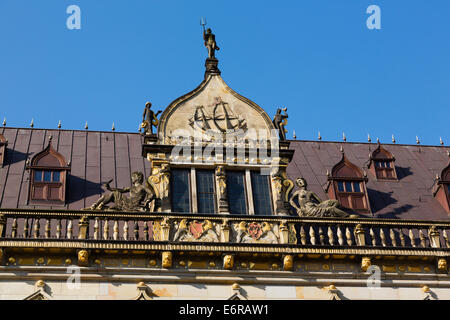 Markt Schuetting edificio in Alt Stadt, Brema, Germania Foto Stock