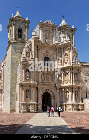 La Basilica di Nostra Signora della solitudine chiesa in Oaxaca, Messico. Foto Stock