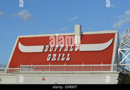 Buffalo grill ristorante Issoire Auvergne Francia Foto Stock