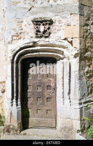 La vecchia porta all'interno il Museo della regina Bérengère, Le Mans, in Francia, in Europa Foto Stock