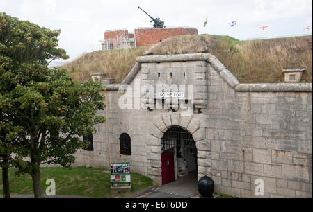 Noil Fort costruito nel 1872 Weymouth Dorset, Inghilterra Foto Stock