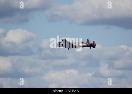 Battaglia di Bretagna Avro Lancaster Foto Stock