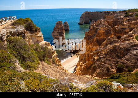 Praia da Marinha, Algarve, Beach, Portogallo Foto Stock