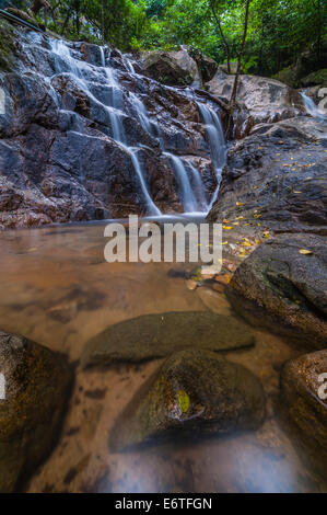 Cascata Panchur Kenyir Foto Stock