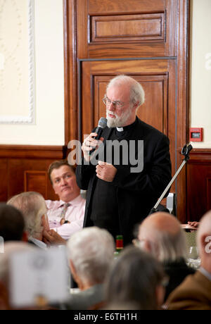 Il Reverendissimo Rowan Williams al oldie pranzo letterario 03/12/13 Foto Stock