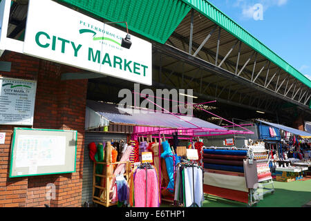 Il mercato della città di Peterborough Cambridgeshire Regno Unito Foto Stock