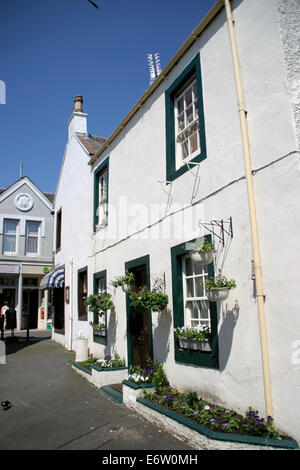 Chapel Street strada più breve in Scozia Moffat Dumfries and Galloway Scotland Regno Unito Foto Stock