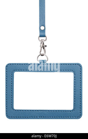 Vuoto badge di sicurezza Foto Stock