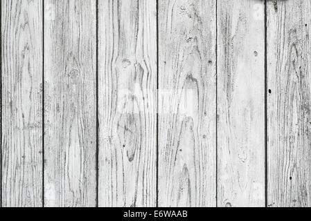 Legno bianco plance texture come sfondo Foto Stock