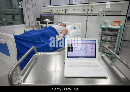 Metiman simulatore medico Foto Stock