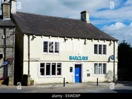 Ramo rurale di Barclays Bank, nel villaggio di Grassington, Wharfedale, Yorkshire Dales Nat Park, North Yorks, England Regno Unito Foto Stock