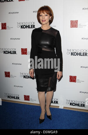 Diciottesima Edizione Art Directors Guild l'eccellenza nella produzione Premi di Design presso il Beverly Hilton Hotel dotato di: Frances Fisher dove: Beverly Hills, in California, negli Stati Uniti quando: 09 Feb 2014 Foto Stock