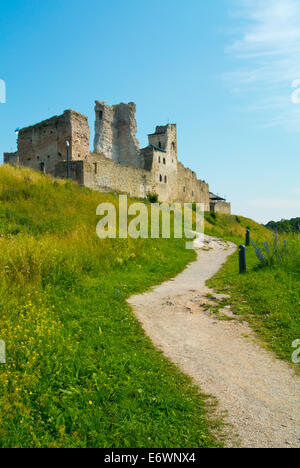 Il castello di Wesenberg, Vallimägi, la collina del castello di Rakvere, Estonia, paesi baltici, Europa Foto Stock