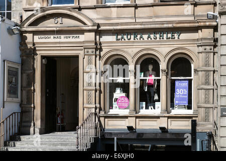 Laura Ashley store su George Street, Edimburgo Foto Stock